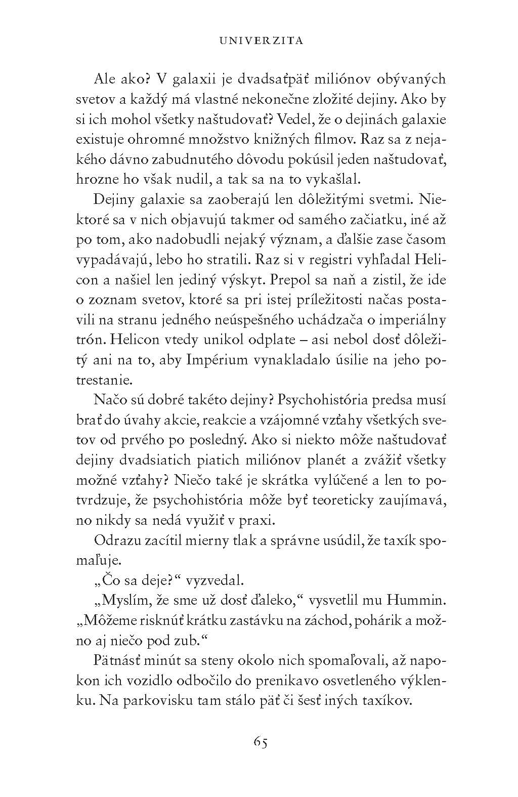 Predohra k nadácii