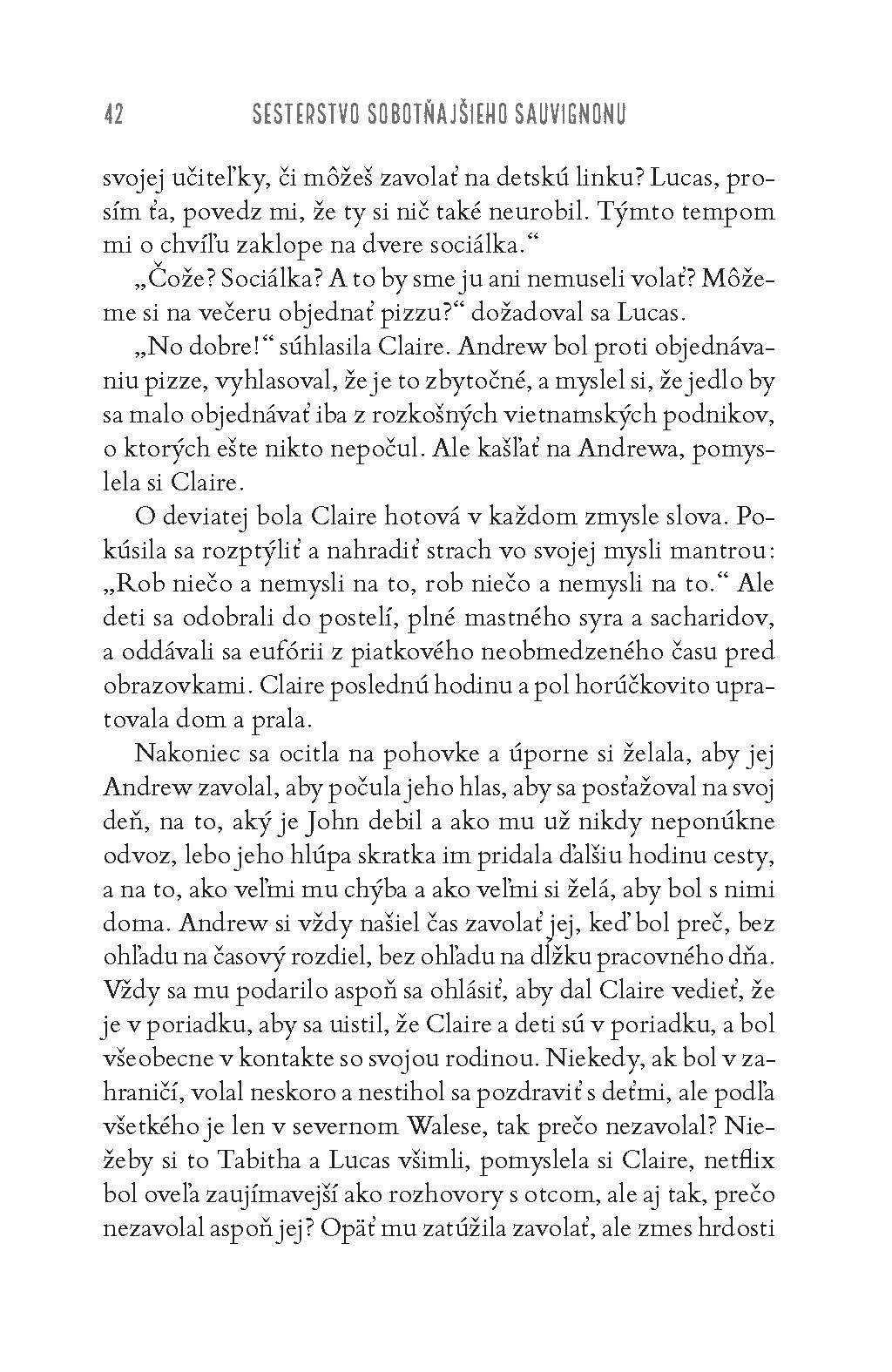 Sesterstvo sobotňajšieho sauvignonu