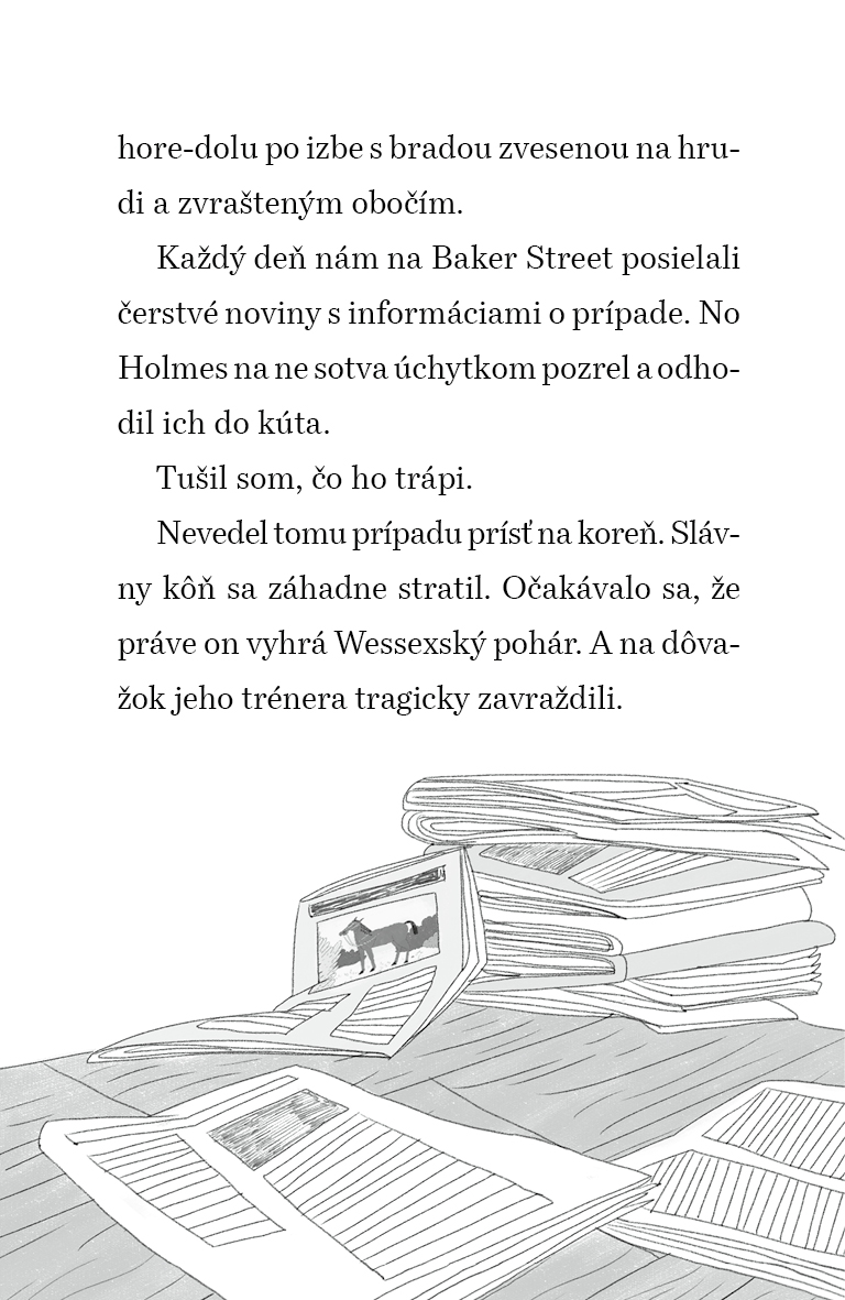 Sherlock Holmes vyšetruje: Strieborný lysko