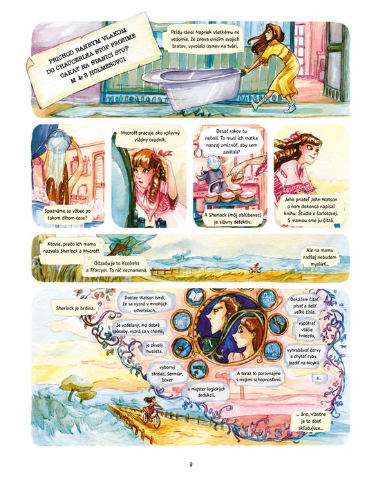 Enola Holmesová: Prípad zmiznutého markíza - KOMIKS