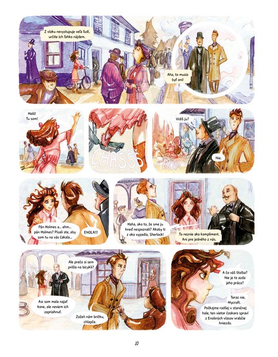 Enola Holmesová: Prípad zmiznutého markíza - KOMIKS