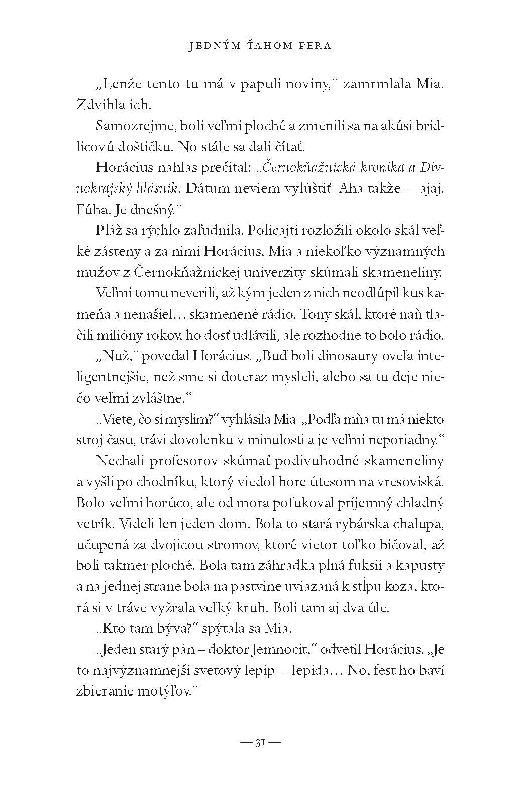 Jedným ťahom pera: Stratené príbehy