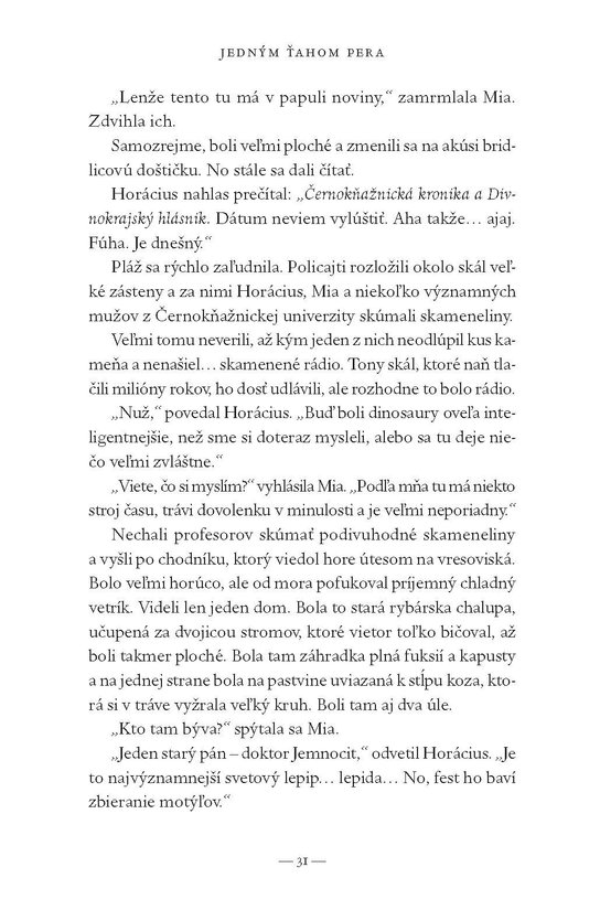 Jedným ťahom pera: Stratené príbehy