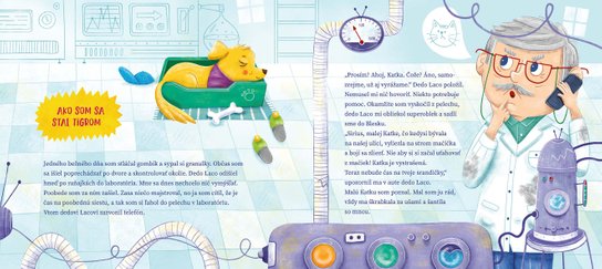 Superpes Sirius a vynálezca dedo Laco