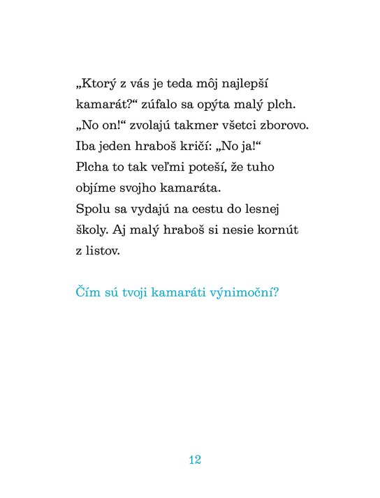 Malý plch ide do školy