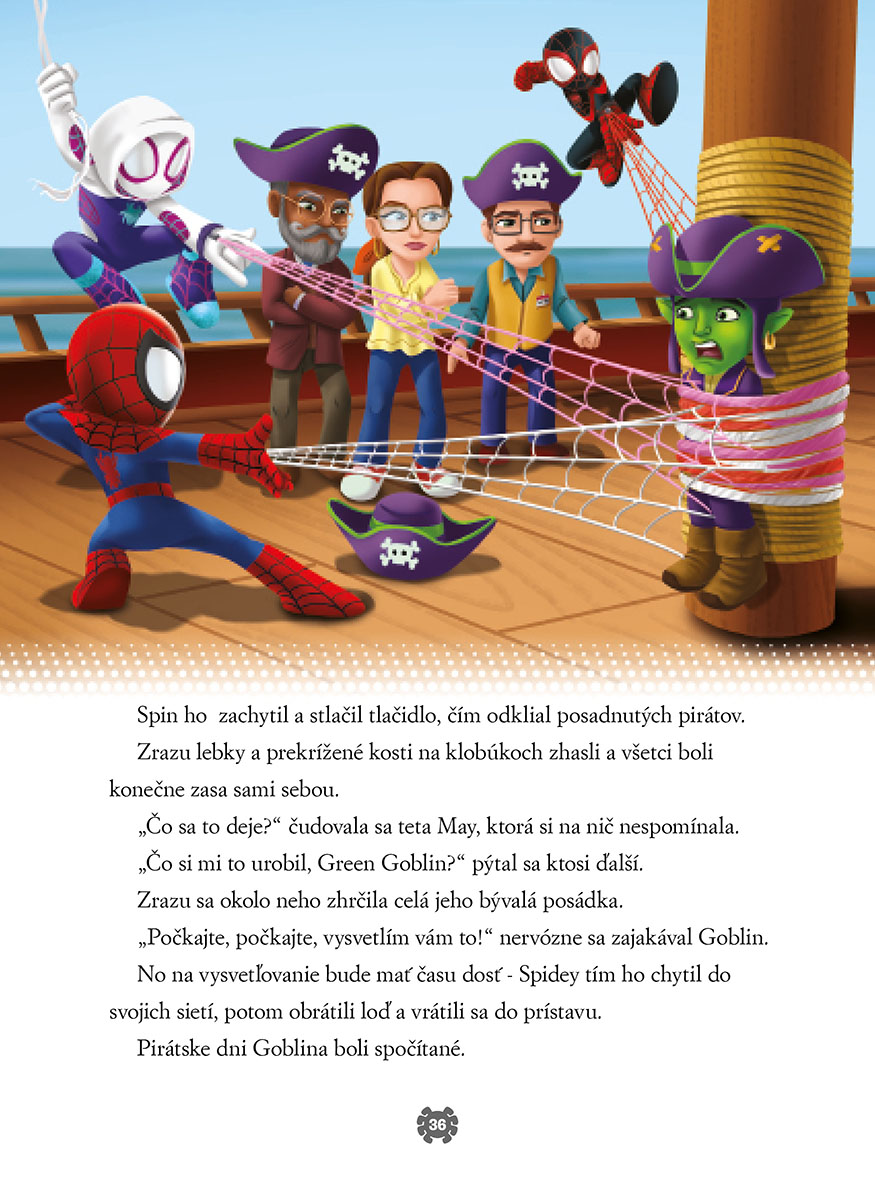 Marvel - Spidey a jeho fantastickí priatelia - 5-minútové rozprávky
