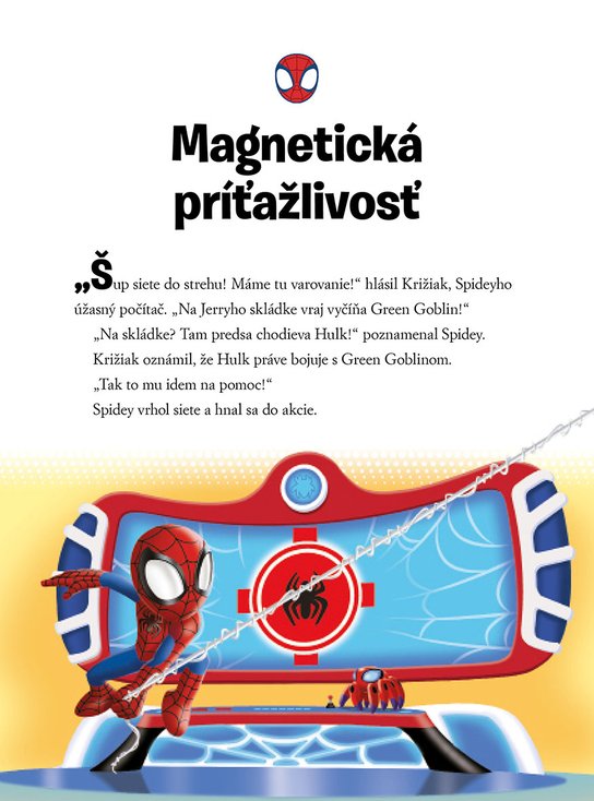 Marvel - Spidey a jeho fantastickí priatelia - 5-minútové rozprávky