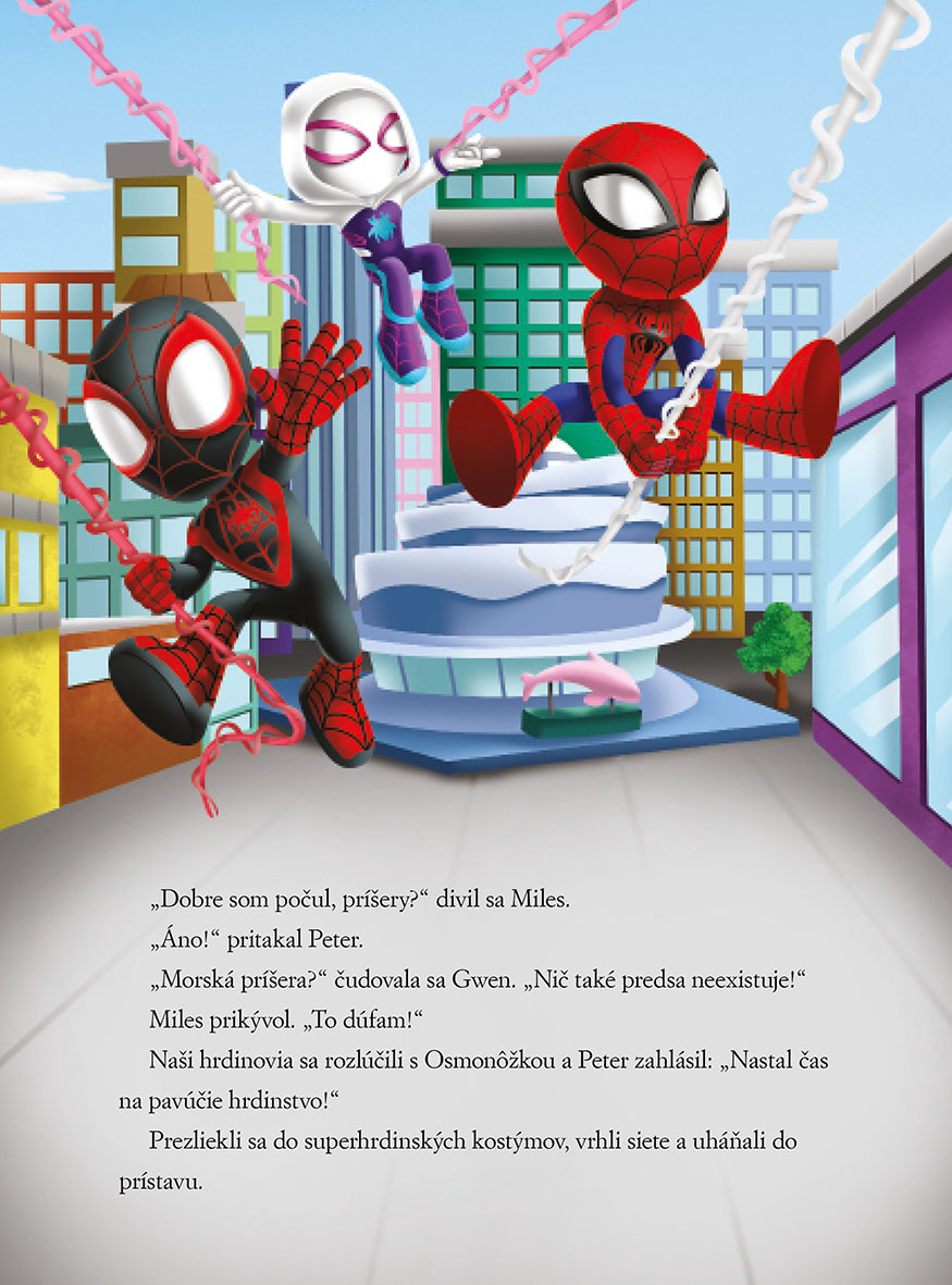 Marvel - Spidey a jeho fantastickí priatelia - 5-minútové rozprávky