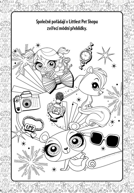 Littlest Pet Shop - Omalovánky