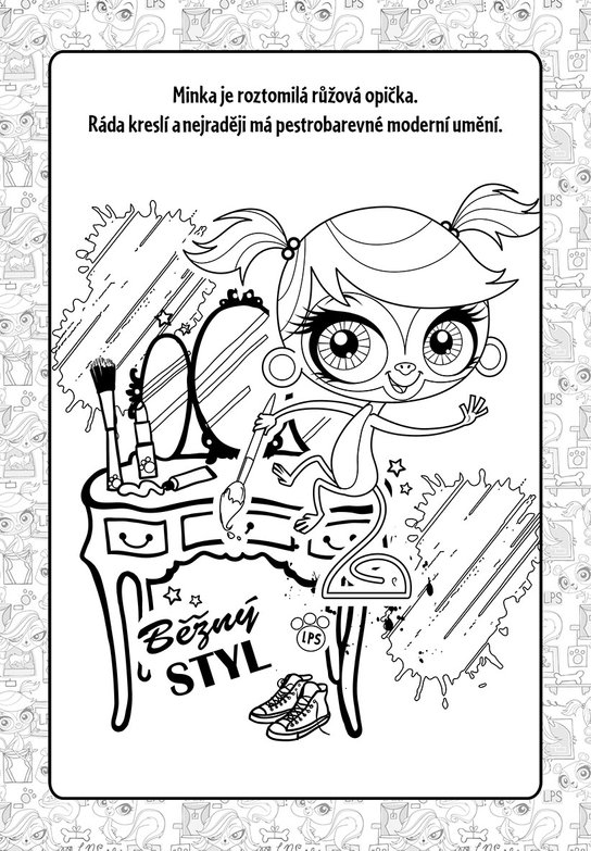 Littlest Pet Shop - Omalovánky