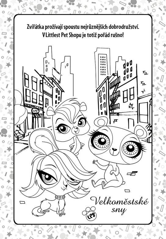 Littlest Pet Shop - Omalovánky