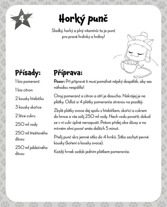 Kouzelná Beruška a Černý Kocour - Adventní škrabací knížka