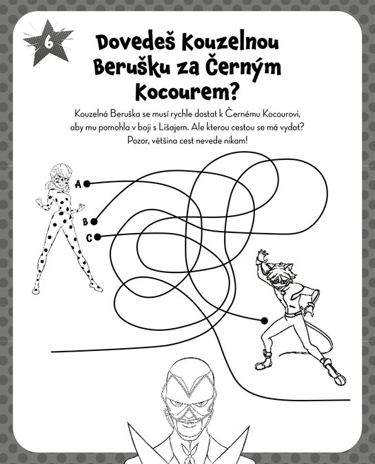 Kouzelná Beruška a Černý Kocour - Adventní škrabací knížka