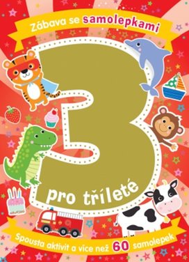 Zábava se samolepkami pro tříleté