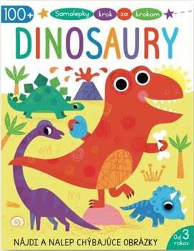 Samolepky krok za krokom Dinosaury