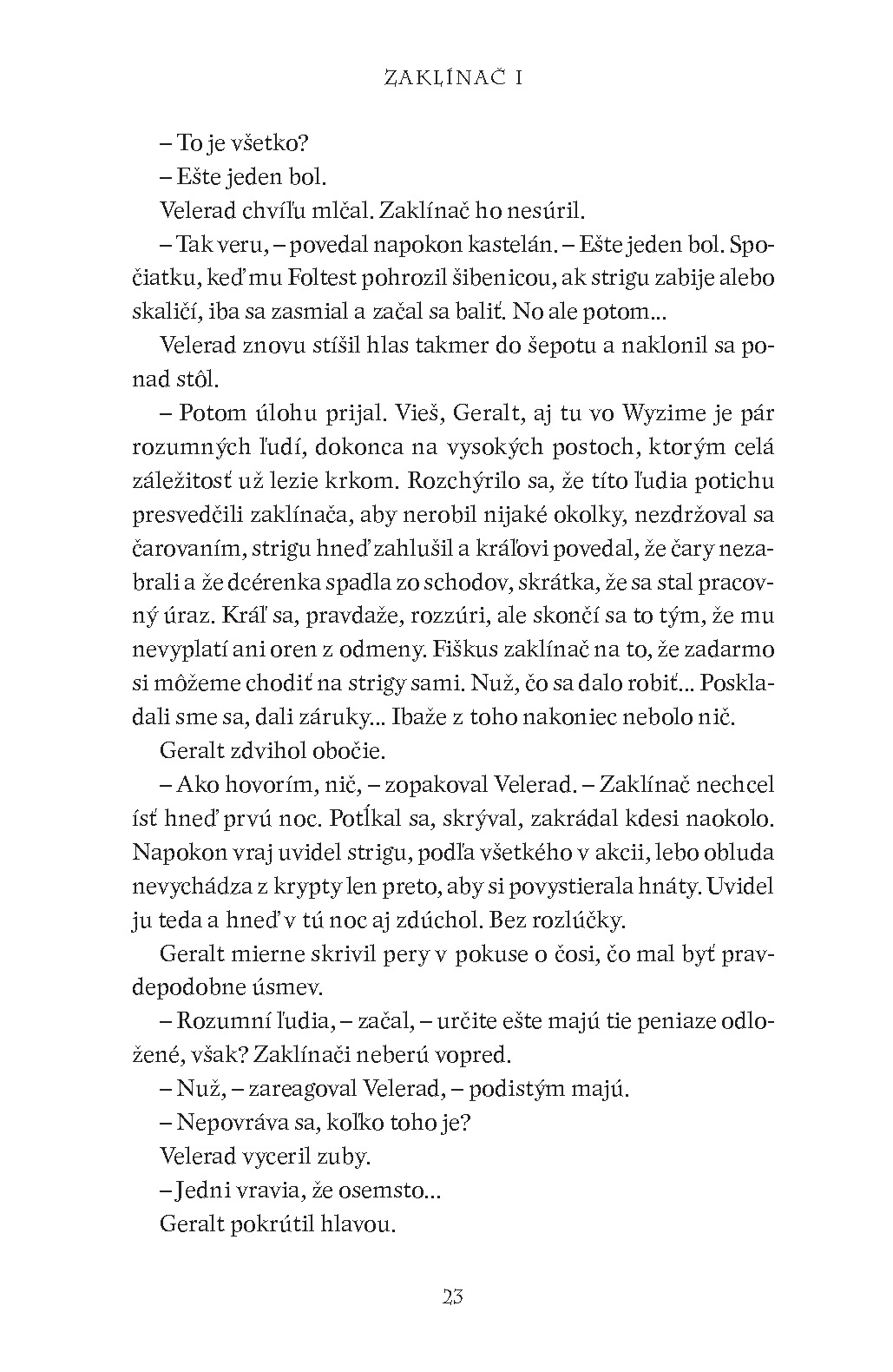 Zaklínač I Posledné želanie