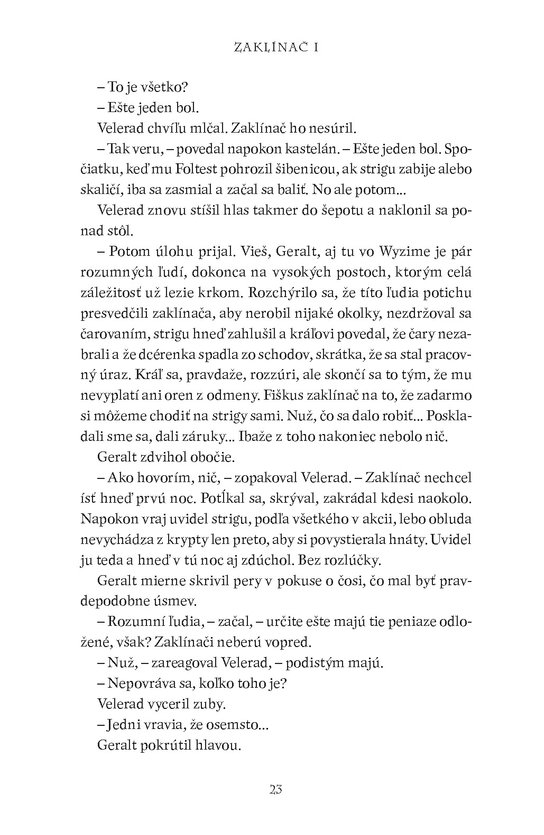 Zaklínač I Posledné želanie