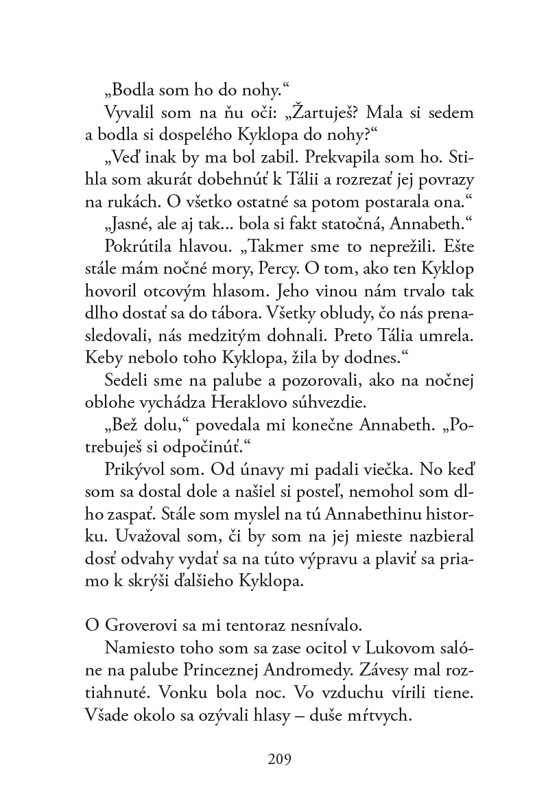 Percy Jackson 2 – More oblúd