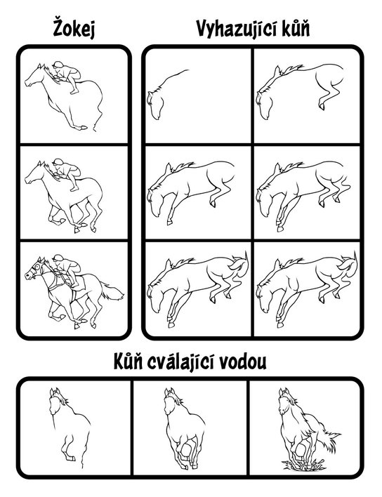 Kreslení krok za krokem – 101 koní a jednorožců 