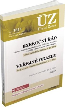 ÚZ 1611 Exekuční řád