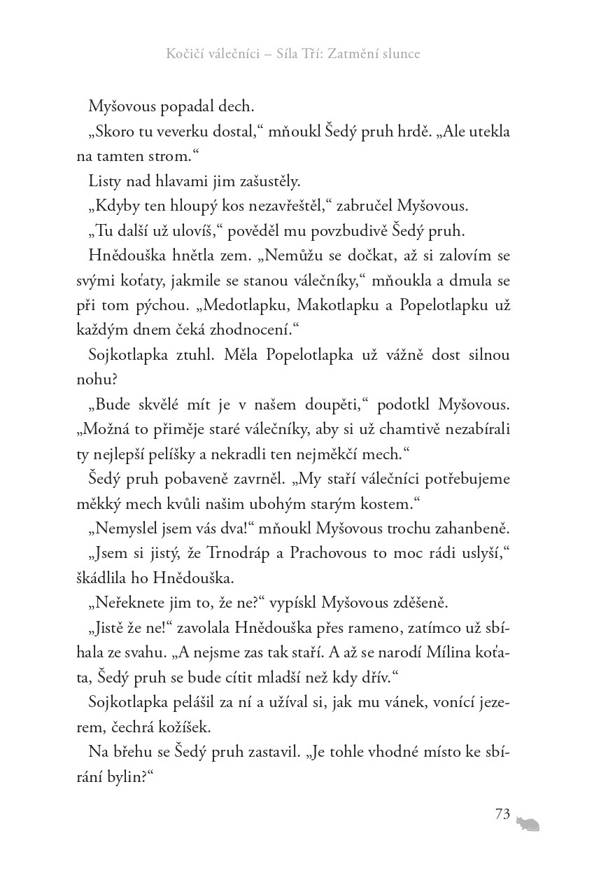 Kočičí válečníci: Síla tří (4) – Zatmění slunce