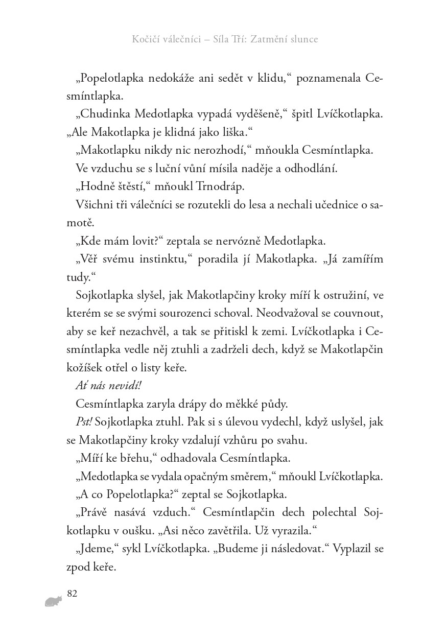 Kočičí válečníci: Síla tří (4) – Zatmění slunce