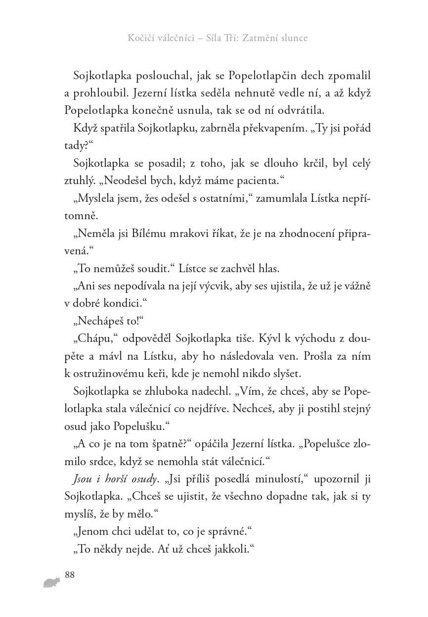 Kočičí válečníci: Síla tří (4) – Zatmění slunce