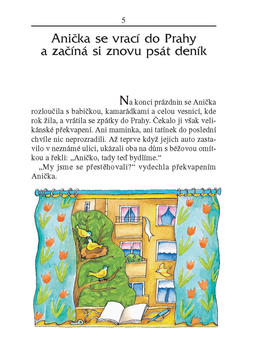 Anička ve městě