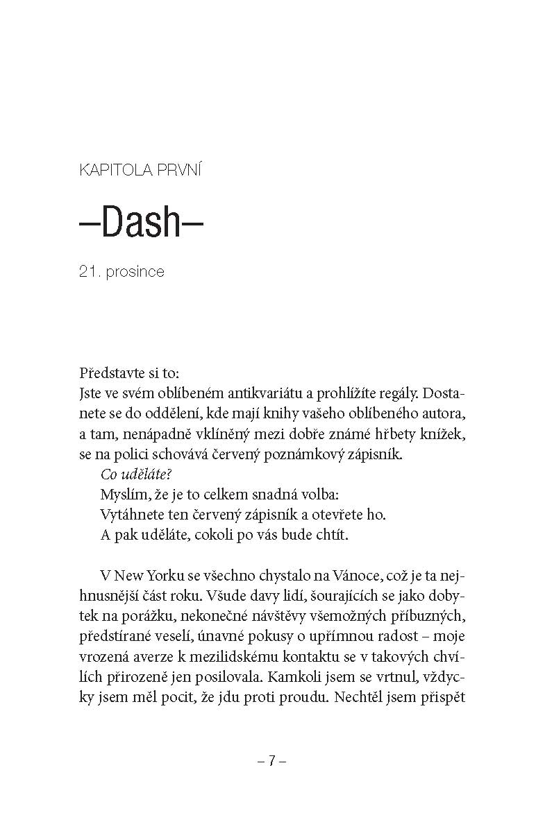 Dash & Lily - Kniha přání