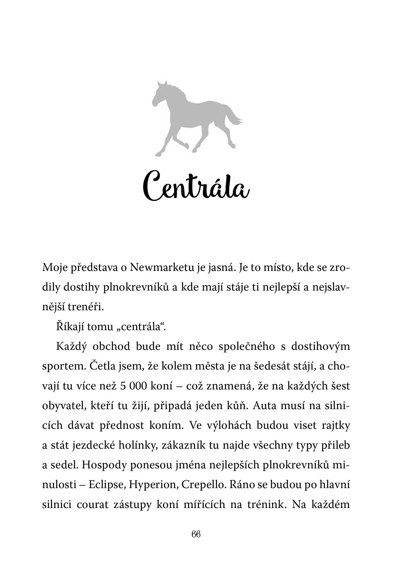 Dívka v sedle