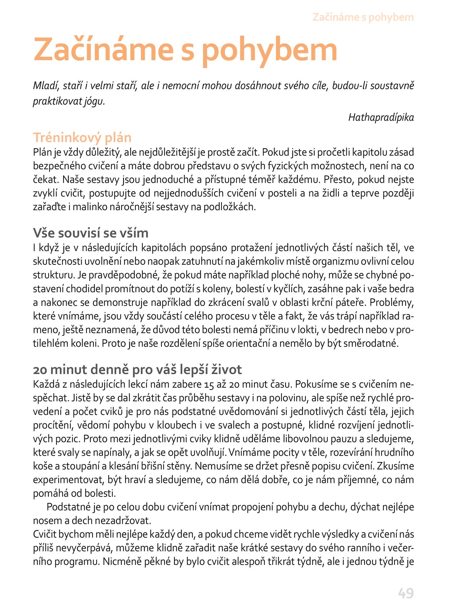 Jóga pro seniory