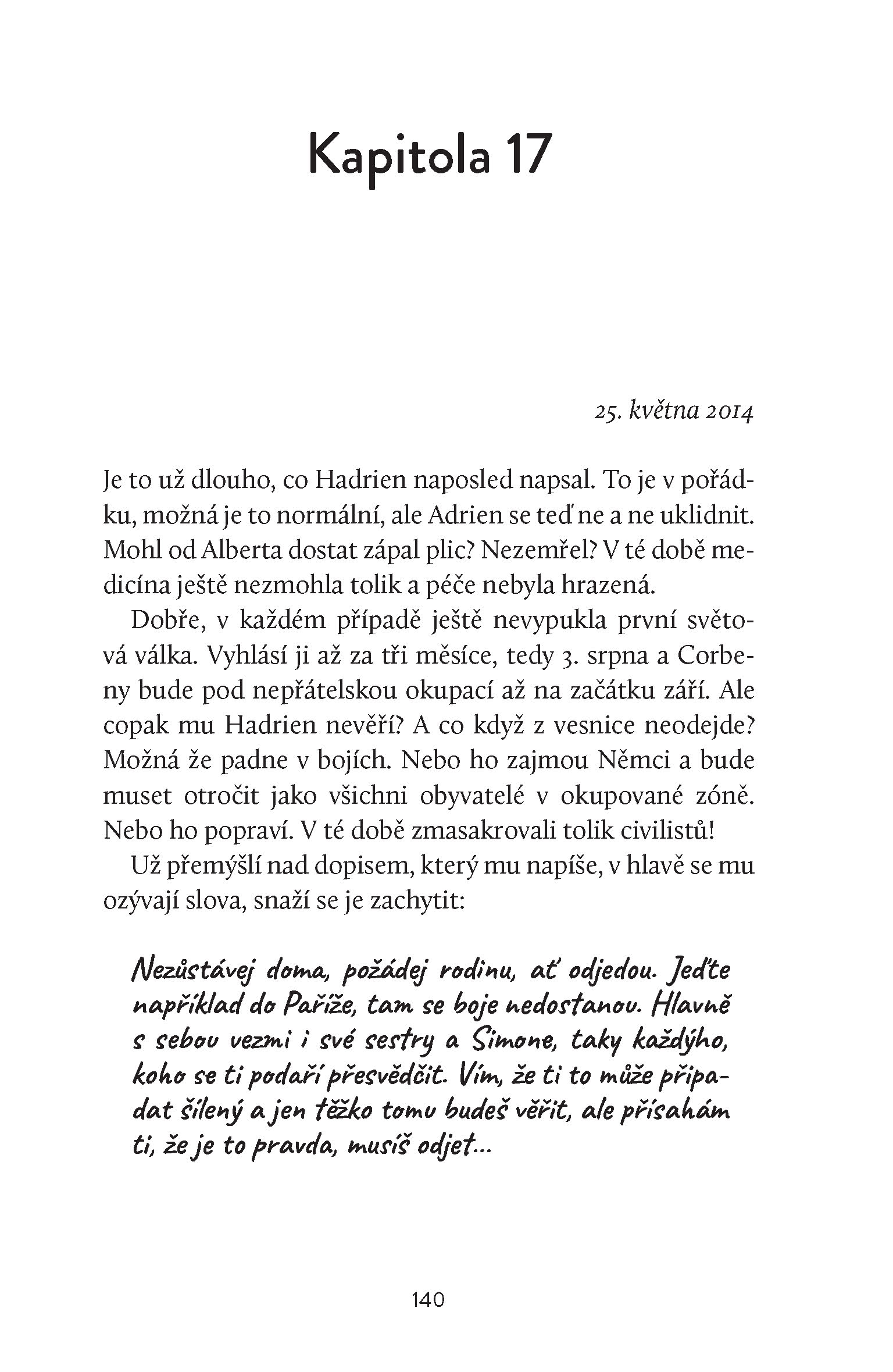 14-14 Přátelství napříč staletími