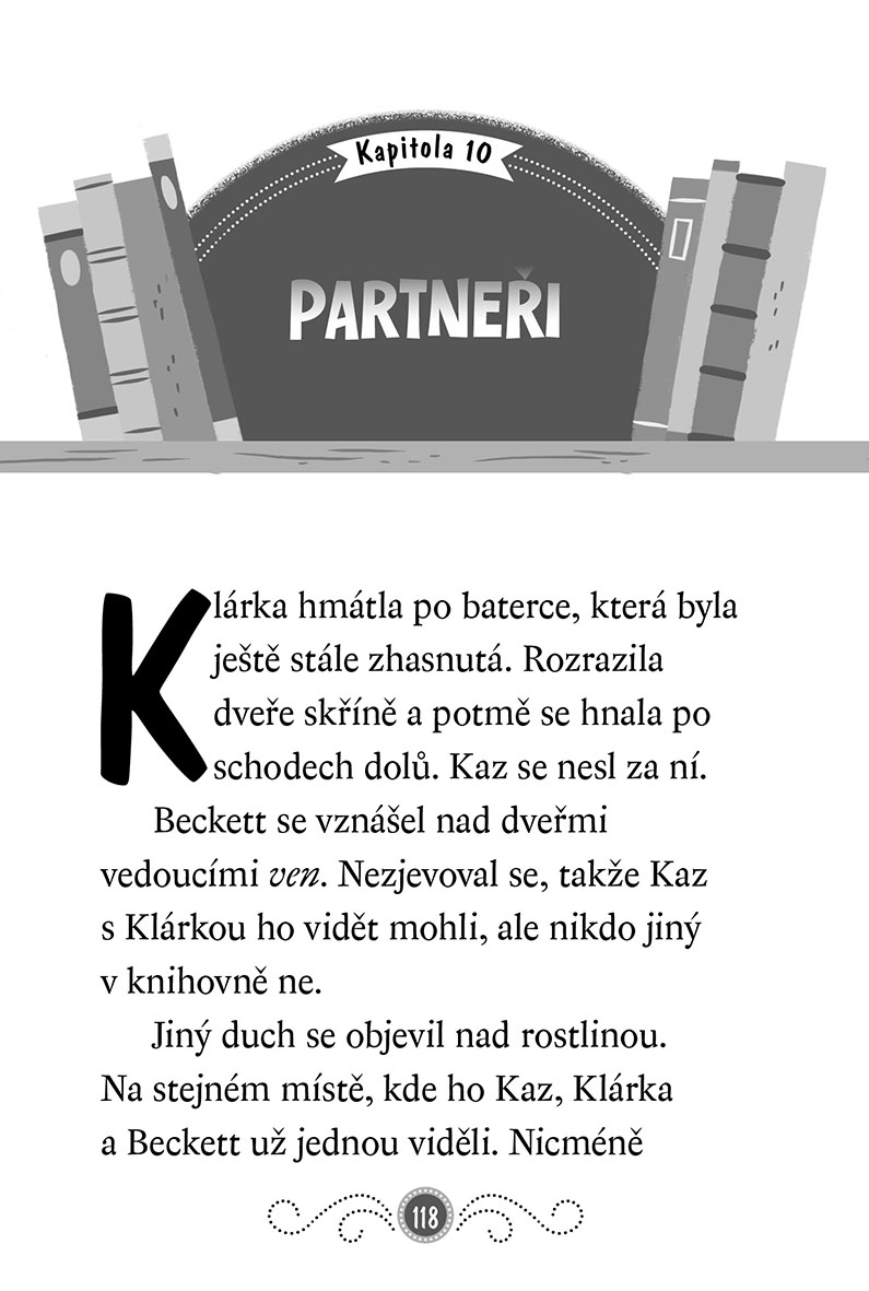 Strašidelná knihovna - Ztracený duch