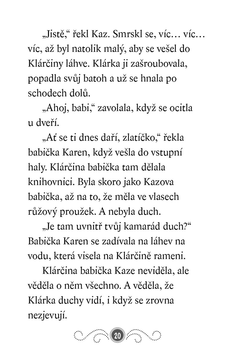Strašidelná knihovna - Duch za oponou