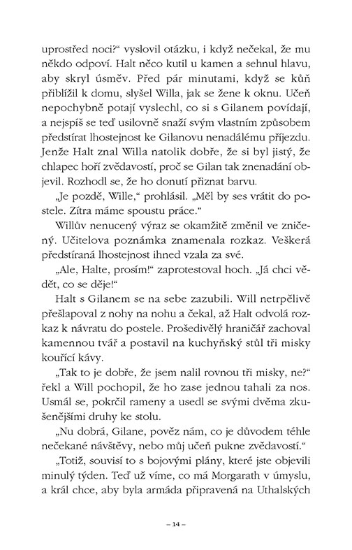 Hraničářův učeň - Kniha druhá - Hořící most