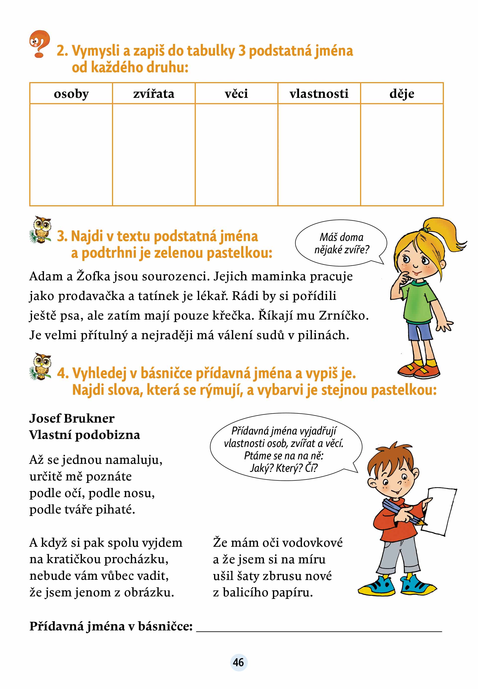 Český jazyk v malíčku pro 3. třídu