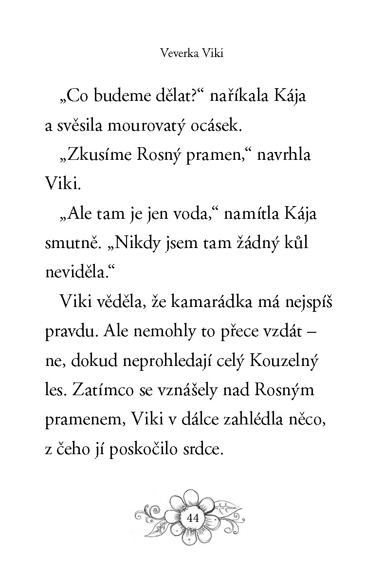 Zvířátka z Kouzelného lesa – Veverka Viki