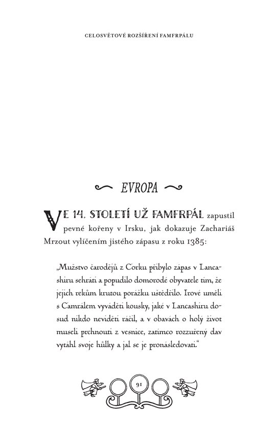 Famfrpál v průběhu věků