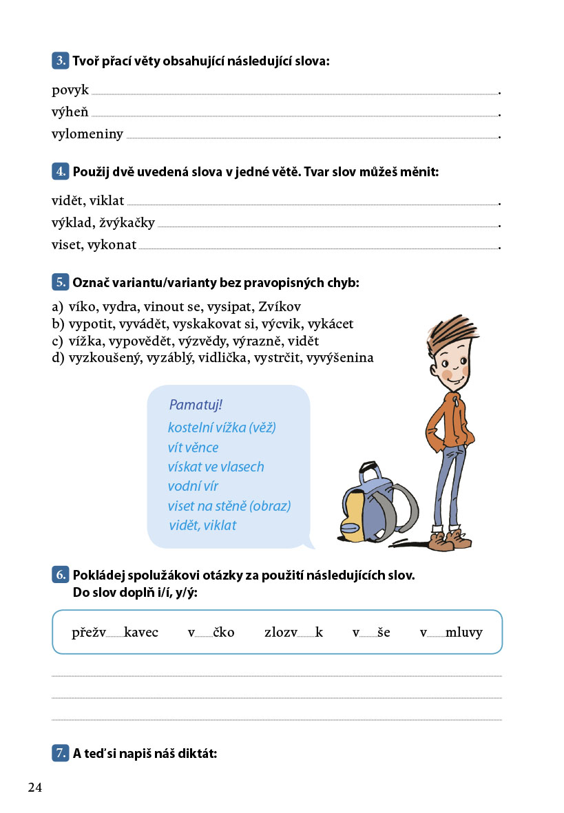 Diktáty trochu jinak pro 3. a 4. třídu ZŠ