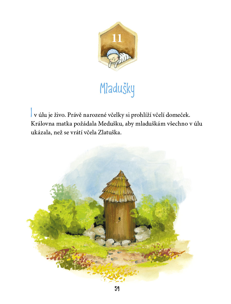 Včelka Meduška - Pohádky z včelího úlu