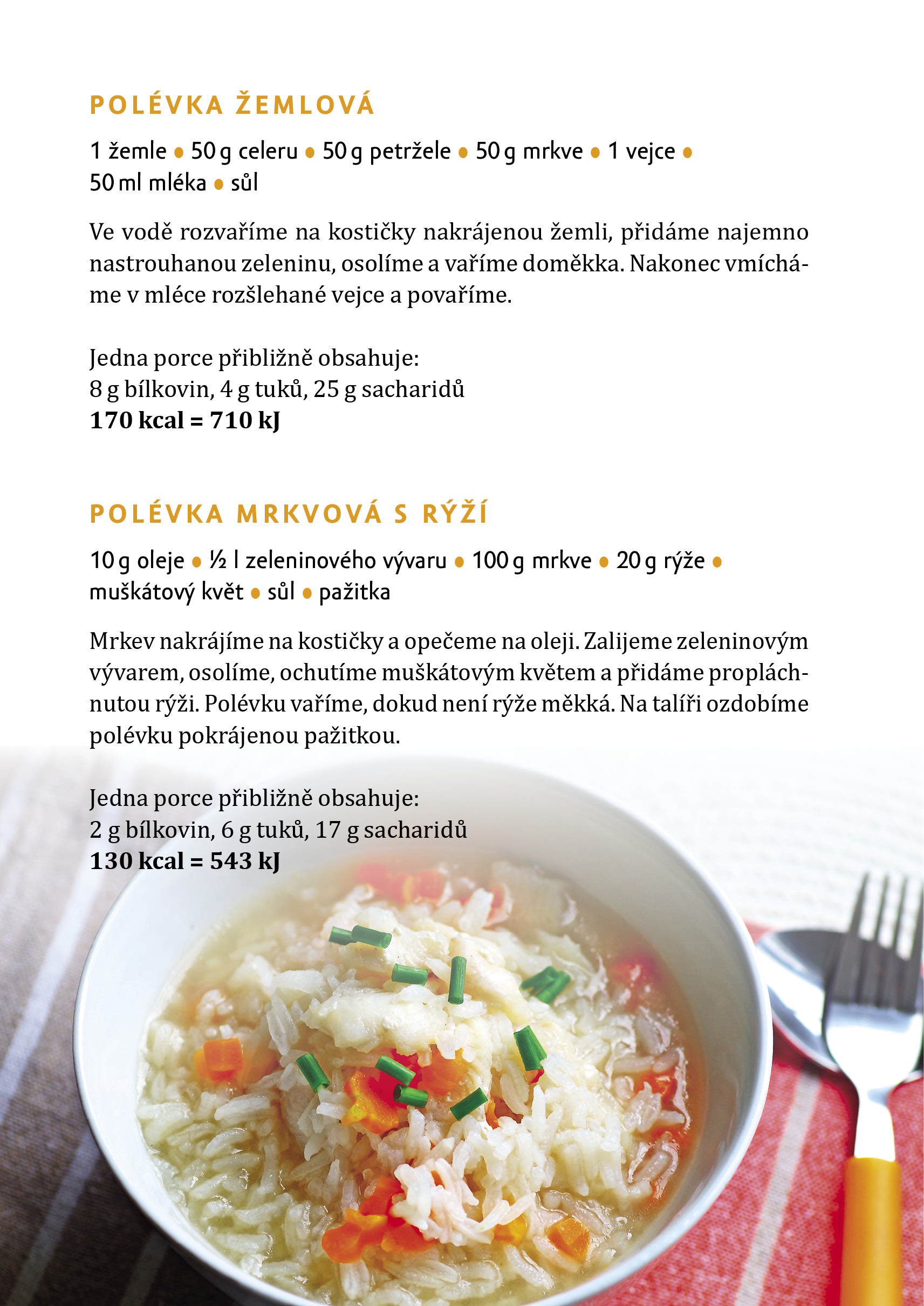 Kuchařka při onemocnění žaludku