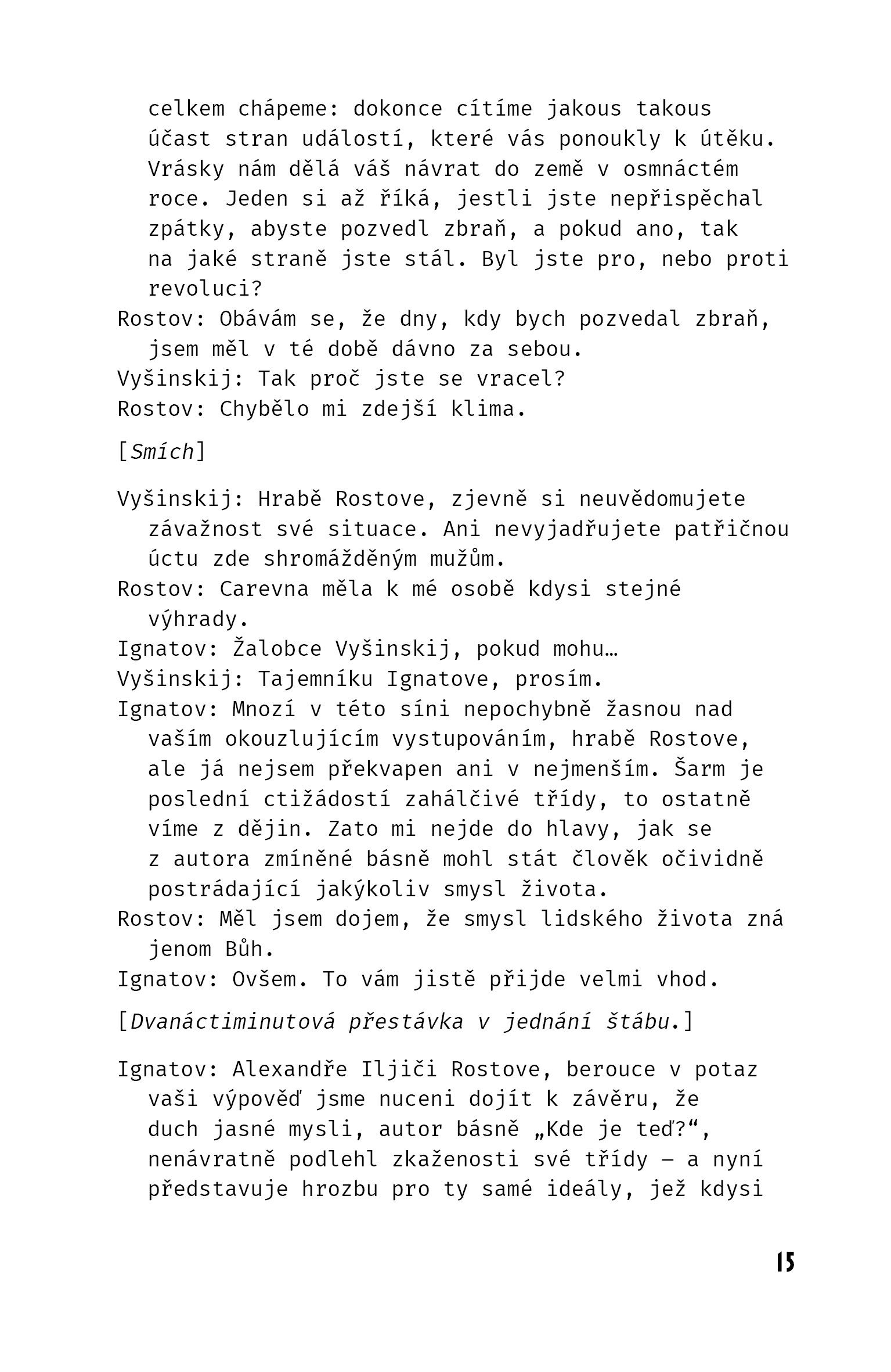 Gentleman v Moskvě