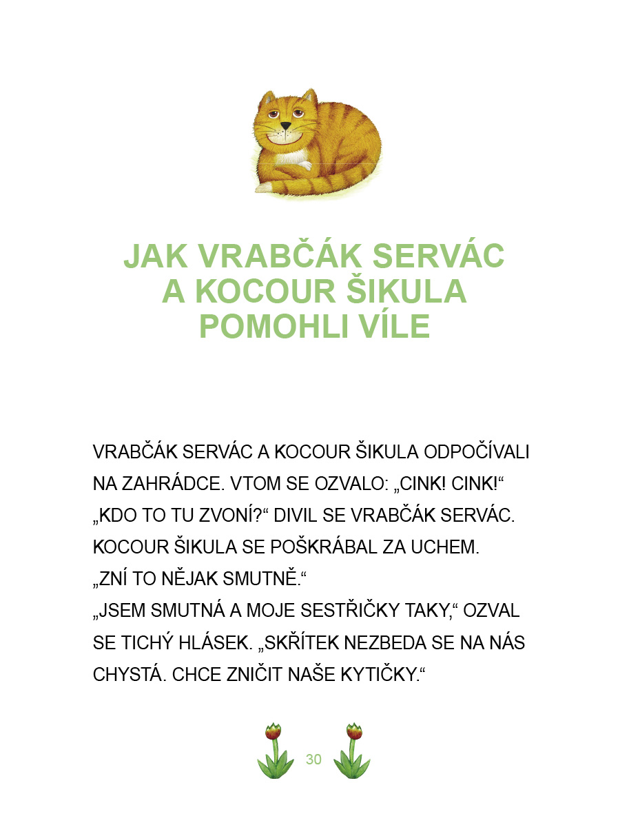 Čteme sami - genetická metoda - Pohádky kocoura Šikuly