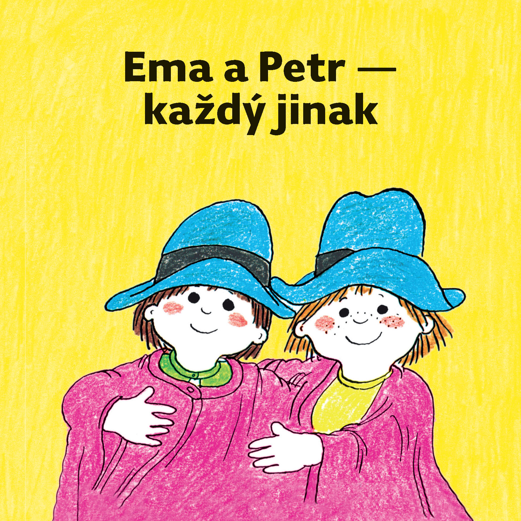 Ema, bratříček a Petr