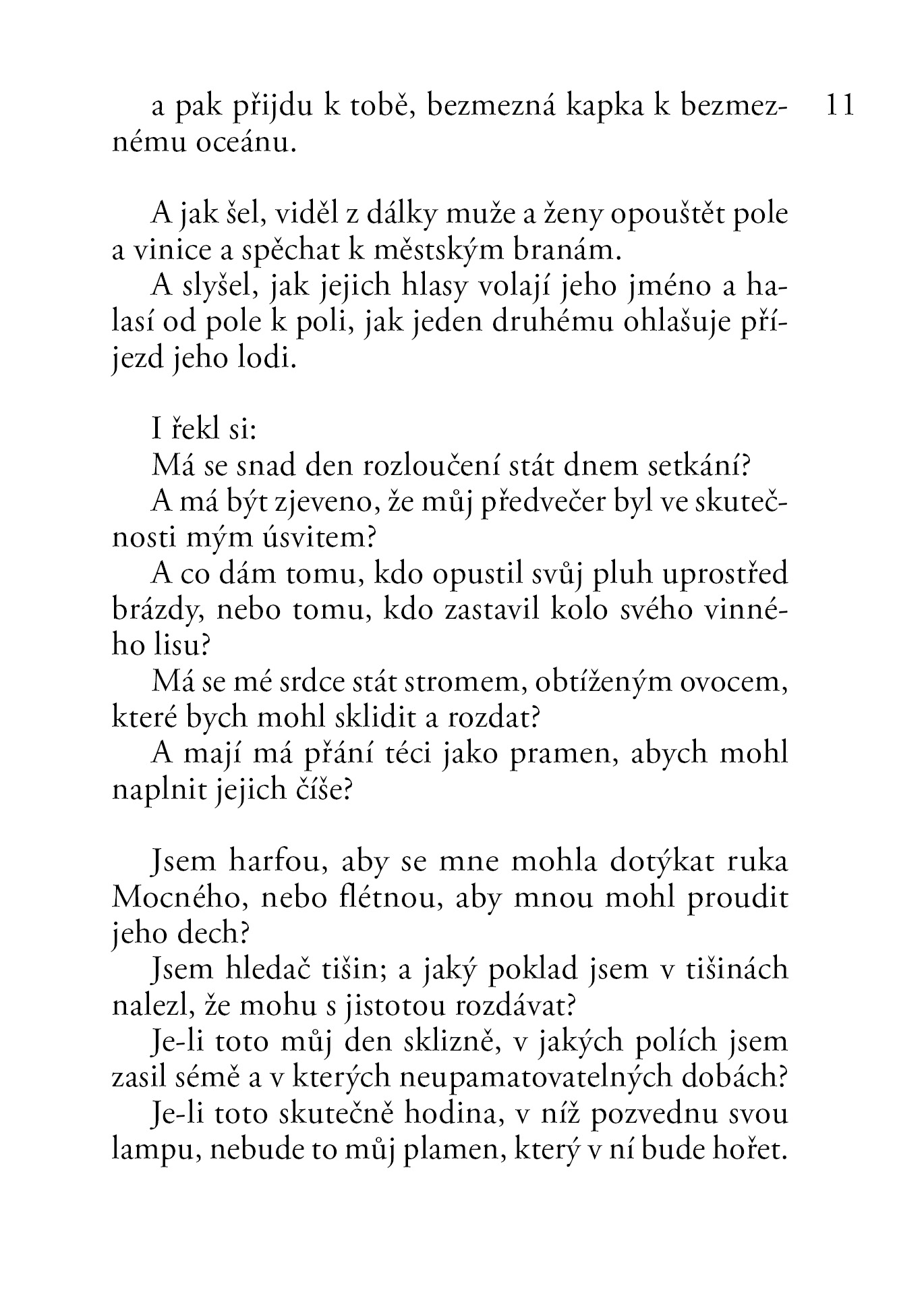 Prorok. Zahrada Prorokova