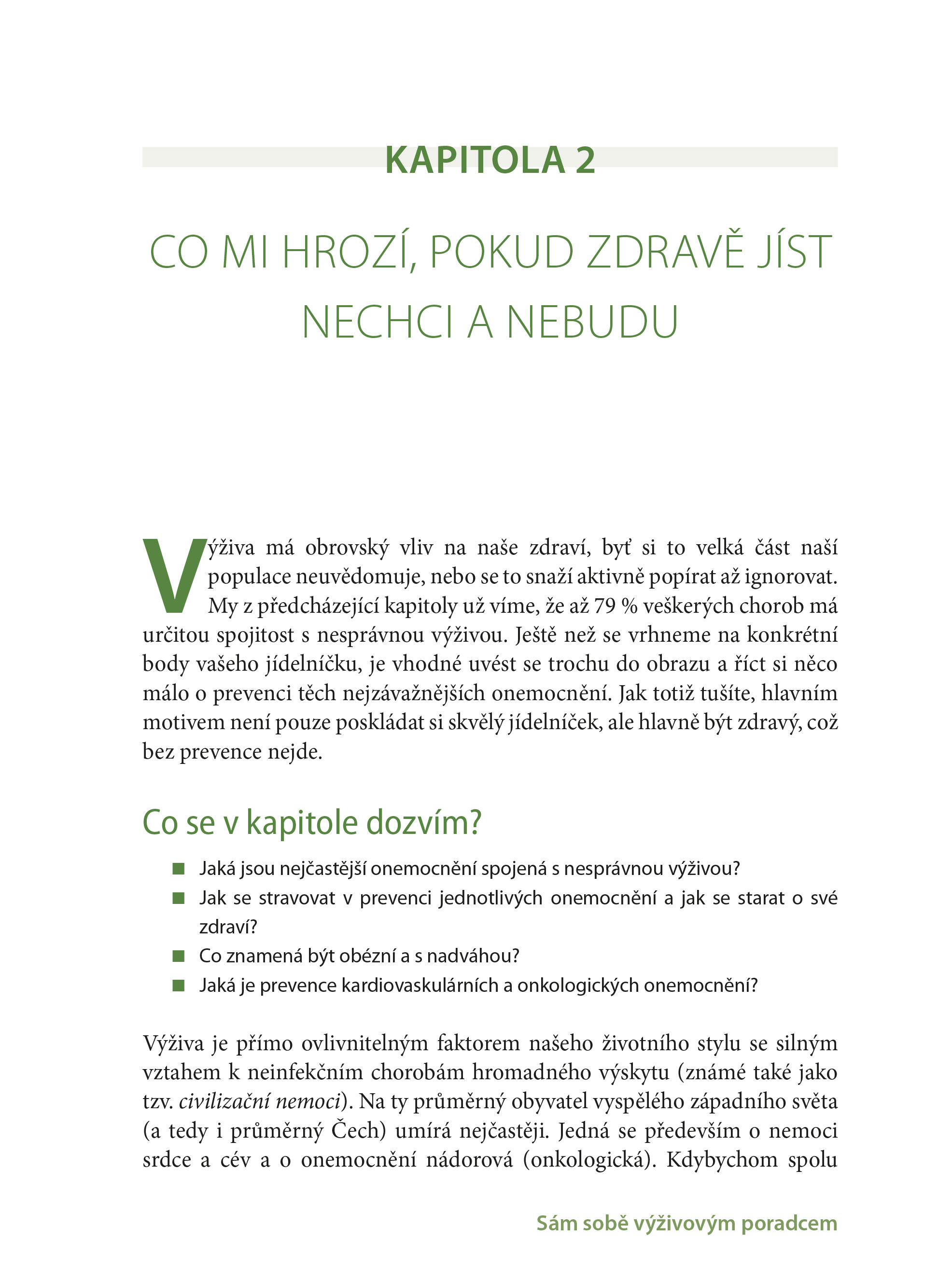 Sám sobě výživovým poradcem