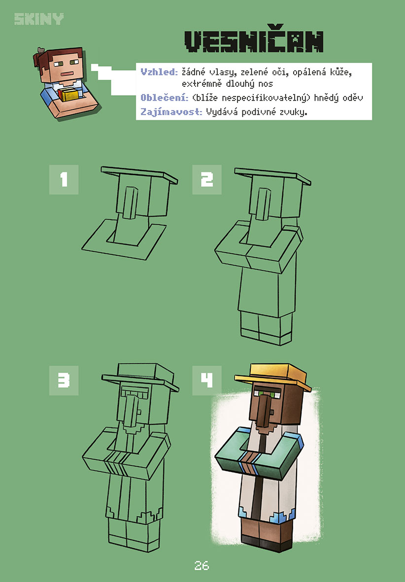 Kreslení pro Minecrafťáky