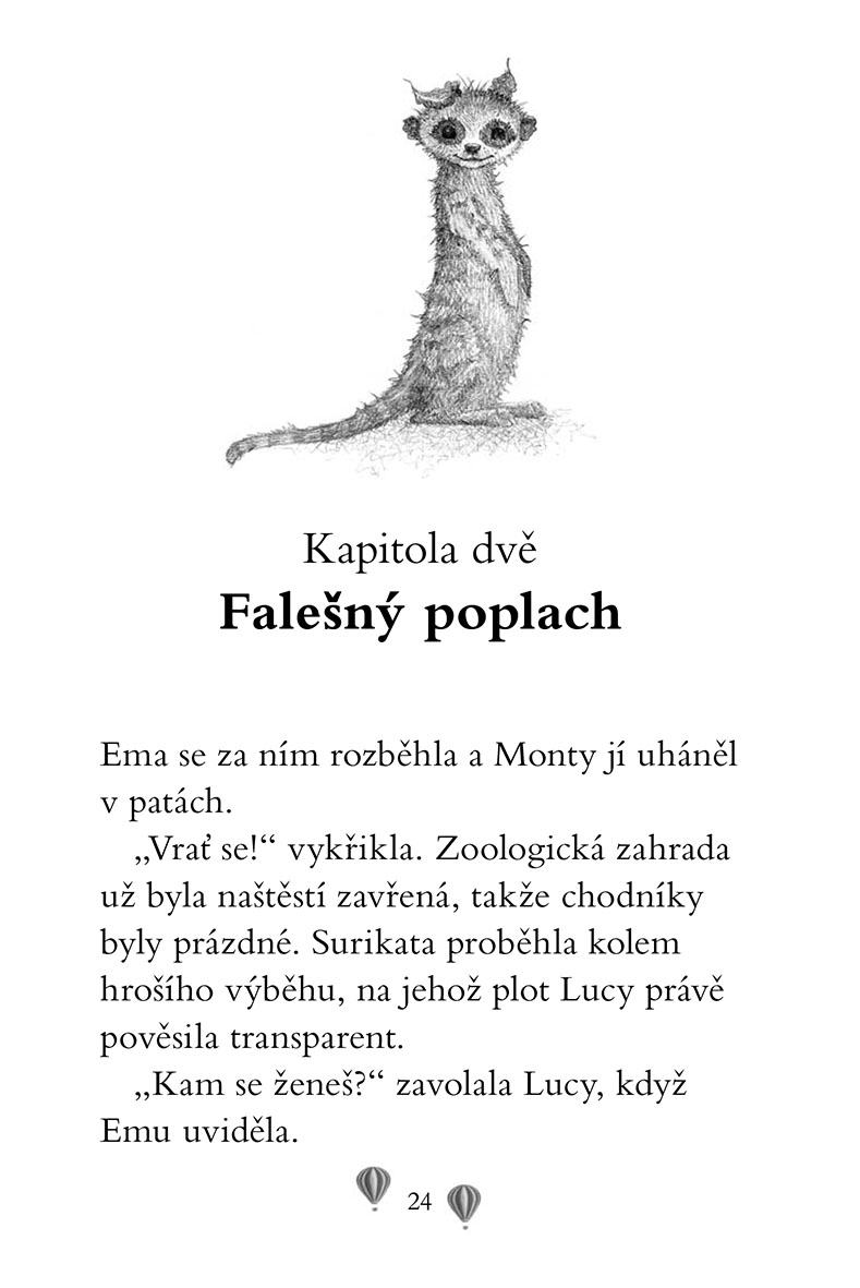Ema a její kouzelná ZOO - Neposedná surikata
