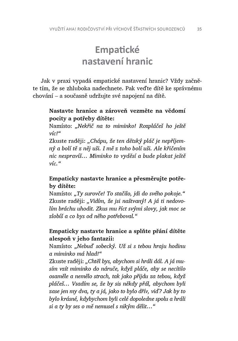 AHA! Rodičovství - sourozenci 
