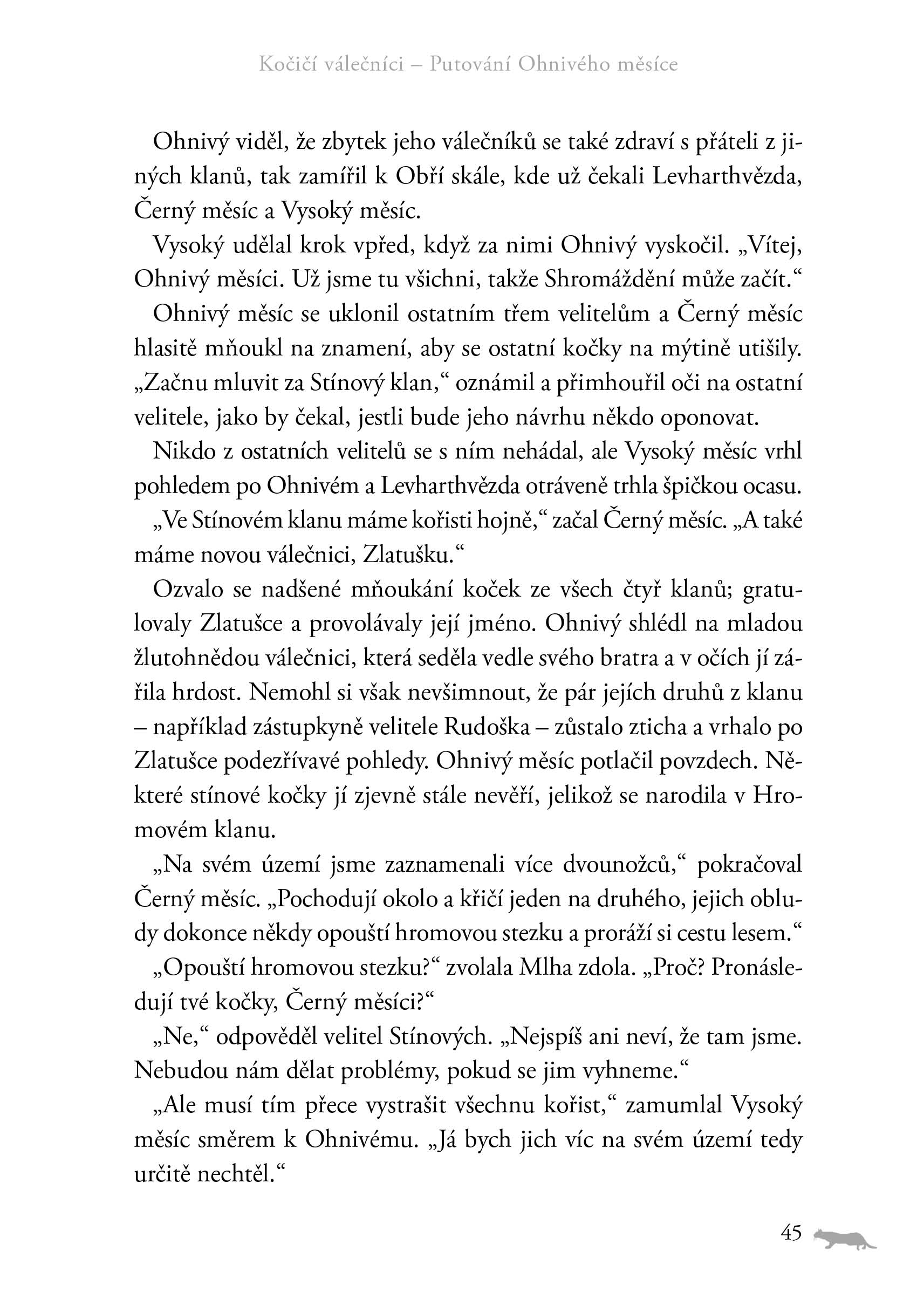 Kočičí válečníci - SUPEREDICE: Putování Ohnivého měsíce